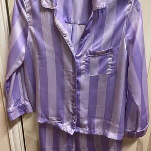 LOFT Lavender Satin Sleepwear